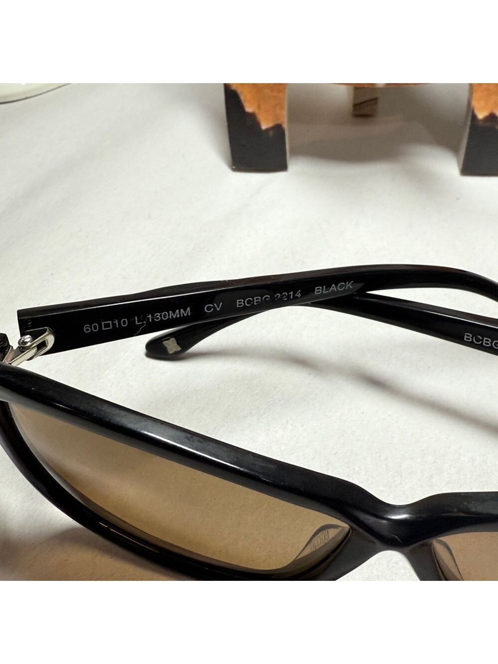 BCBGMaxAzria Black Sunglasses with Dark Tinted Lenses - Picture 2 of 8